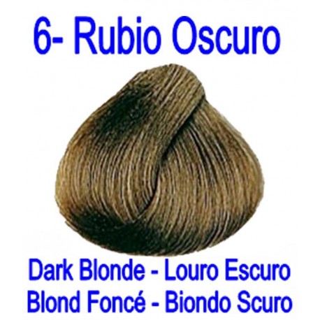 6 RUBIO OSCURO